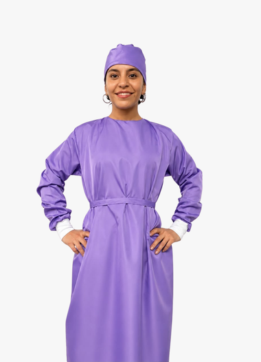 Bata impermeable LILA