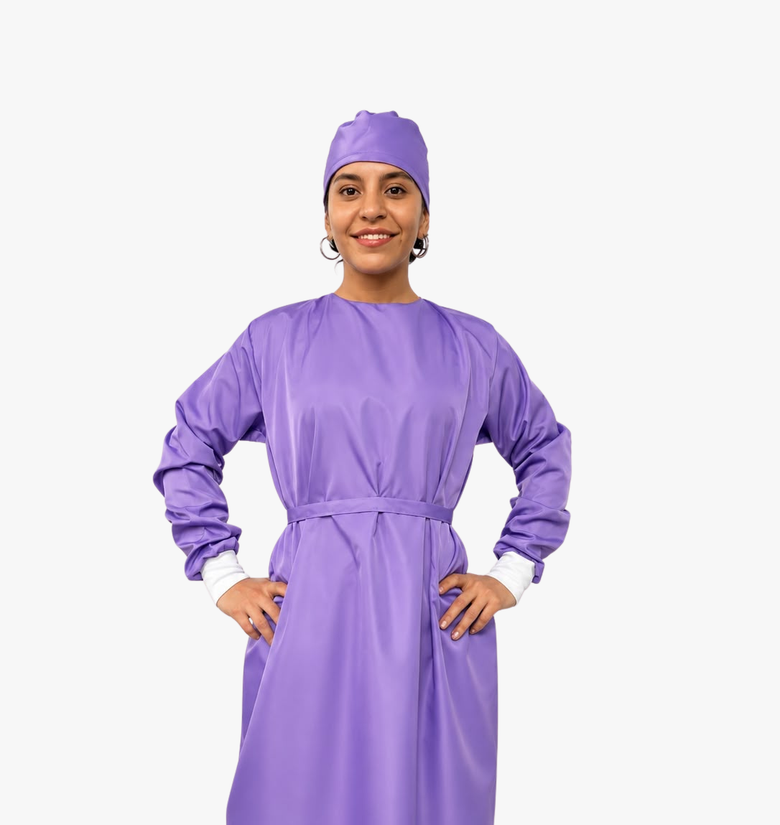 Bata impermeable LILA
