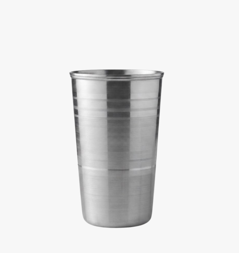 Vaso de acero inoxidable