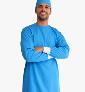Bata impermeable AZUL CIELO