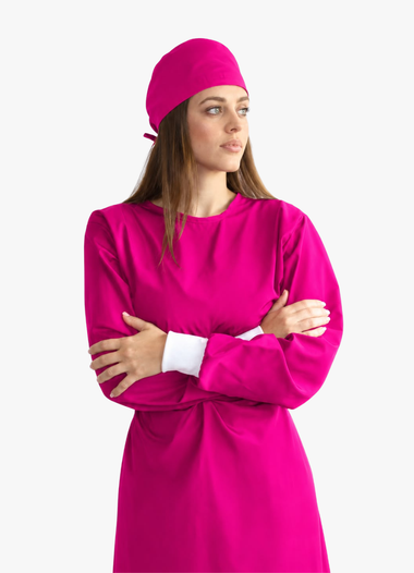 Bata impermeable FUSCIA