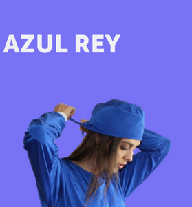 Bata impermeable AZUL REY