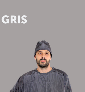 Bata impermeable GRIS