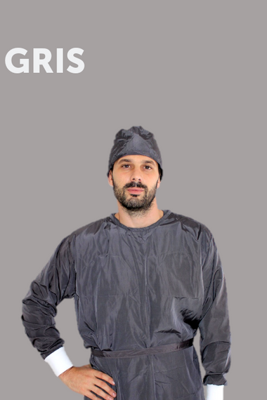 Bata impermeable GRIS