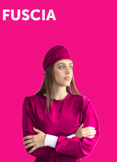 Bata antifluido FUSCIA