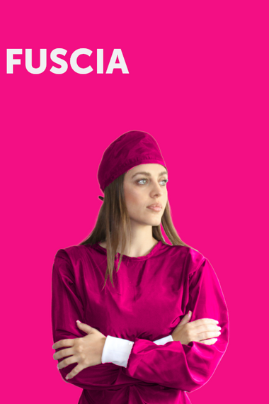 Bata antifluido FUSCIA
