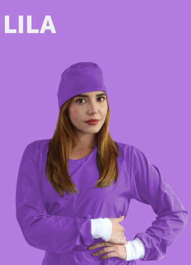 Bata antifluido LILA