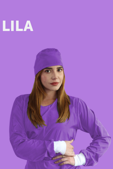 Bata antifluido LILA