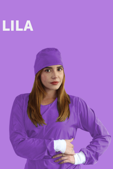 Bata antifluido LILA